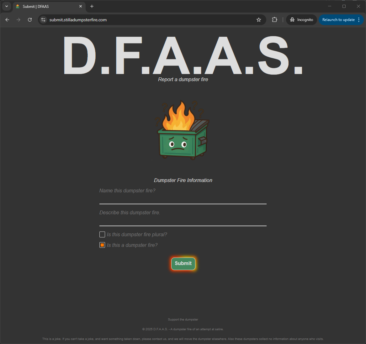 D.F.A.A.S. - Dumpster Fire as a Service media 3