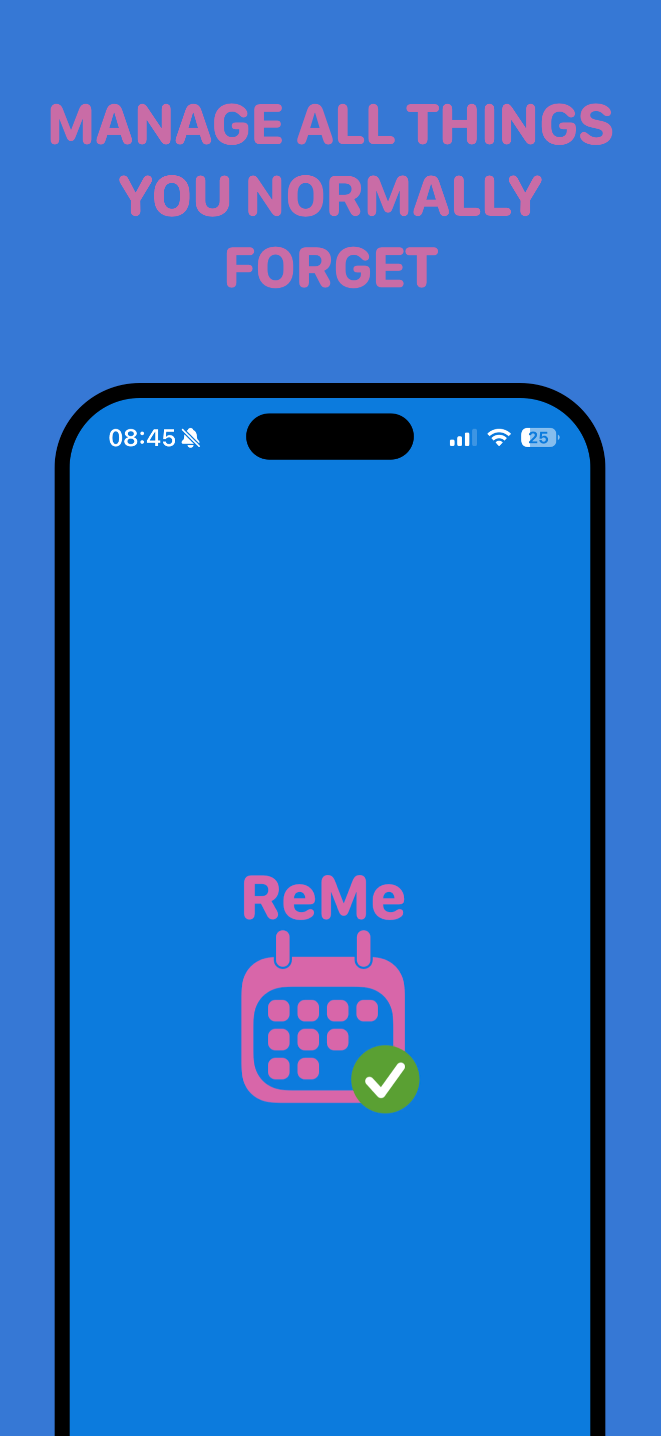 Média Reme: Rappel et application à faire - Votre rappel intelligent pour les choses petites mais importantes de la vie. 1