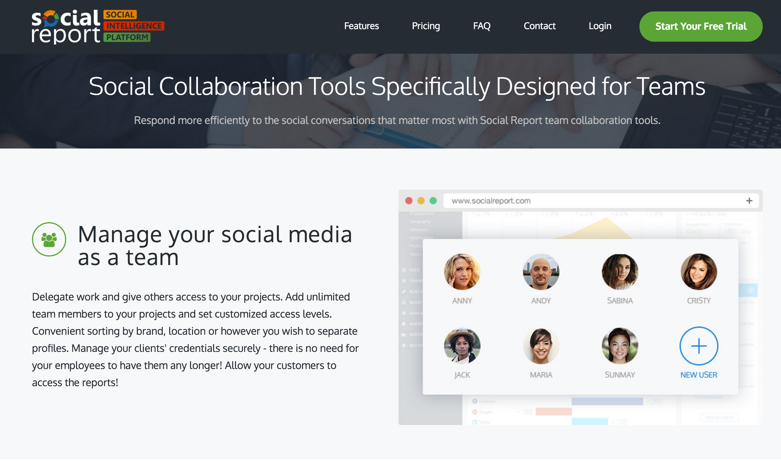 Social Report gallery image