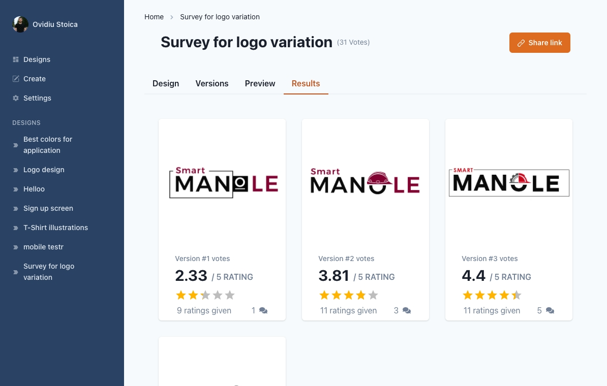 Designvote gallery image