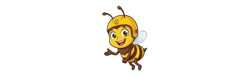 Bee Content Freshness - Product Hunt launch logo and brand identity