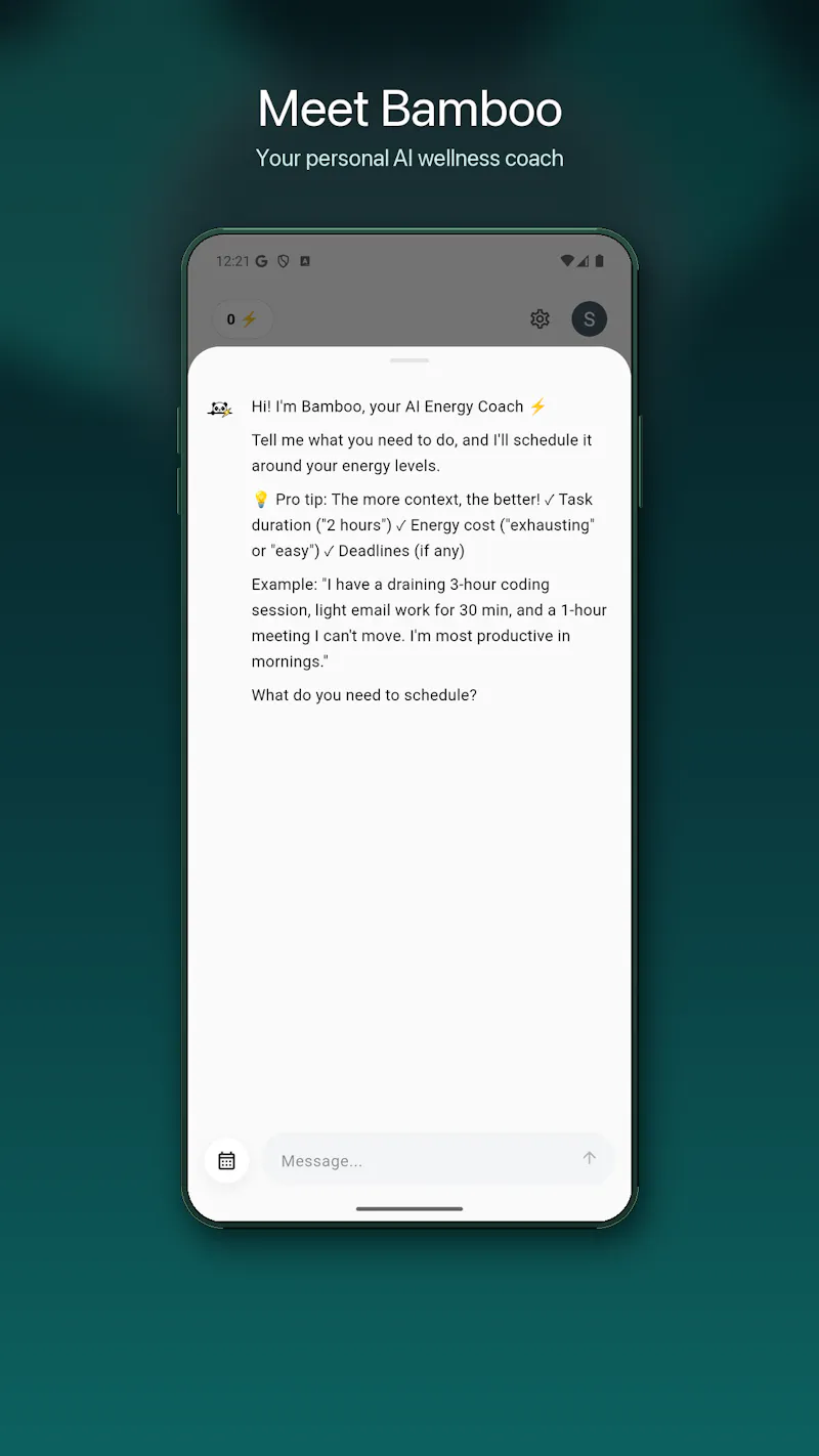 Energizer AI screenshot 2