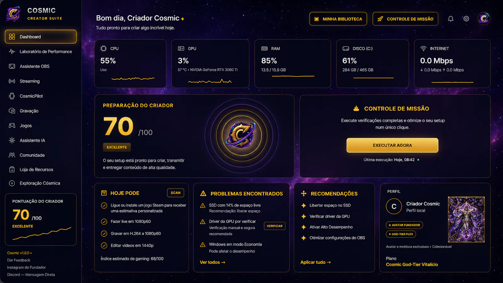 Cosmic Creator screenshot 1