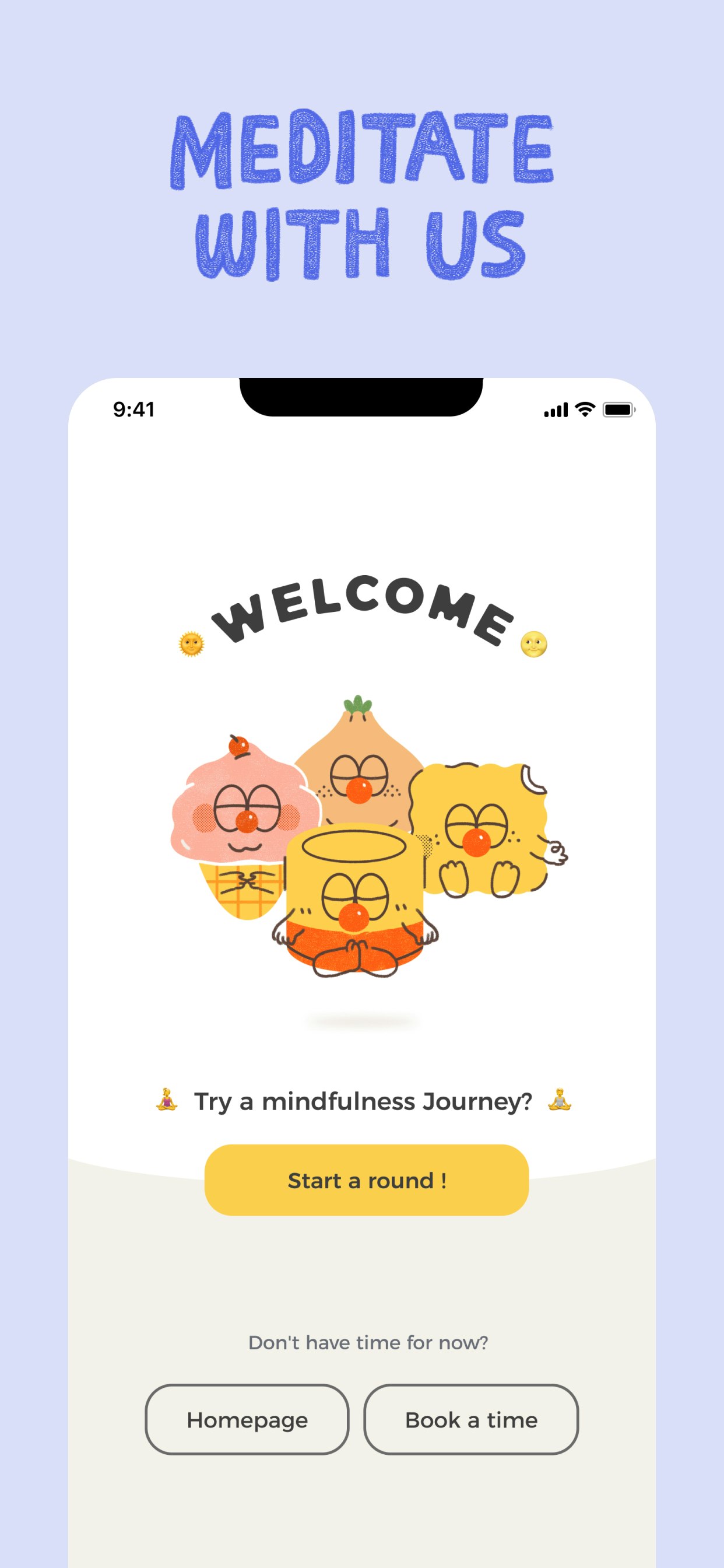 명상 할 수 있습니다 - 휴식을 취하고 초점을 맞추기 위해 명상 앱을 시각화했습니다 미디어 2