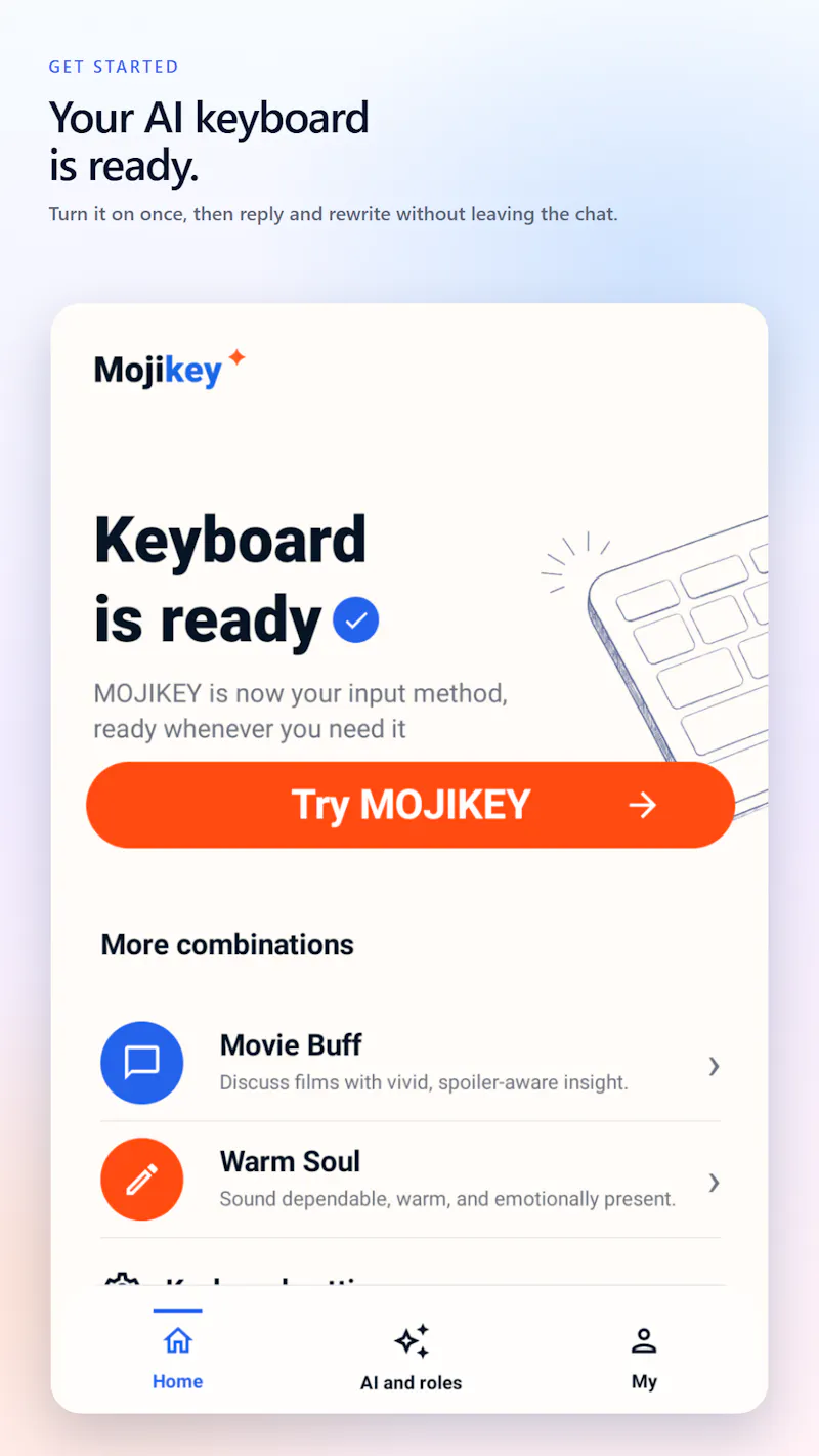 Mojikey screenshot 5