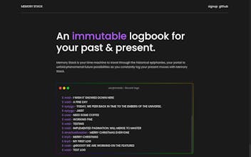 Memory Stack gallery image