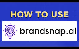 Brandsnap.ai: Easy AI-Assisted Branding media 1