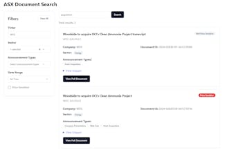 ASX Insight Engine gallery image