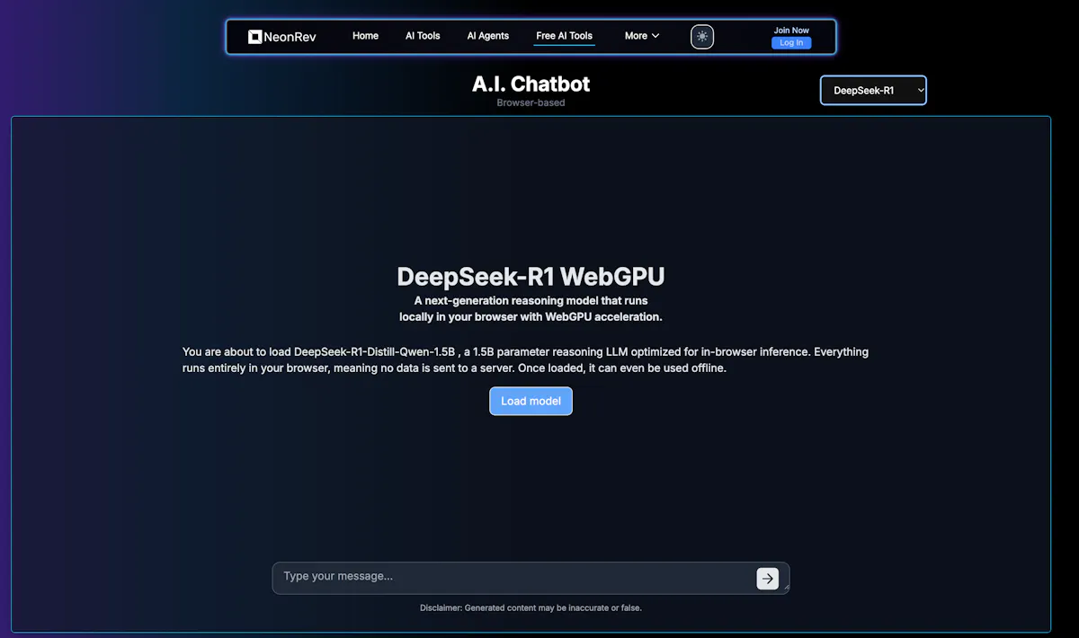 Free Local A.I Tools