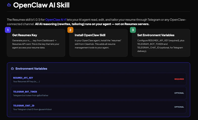 Resumex.dev screenshot 6