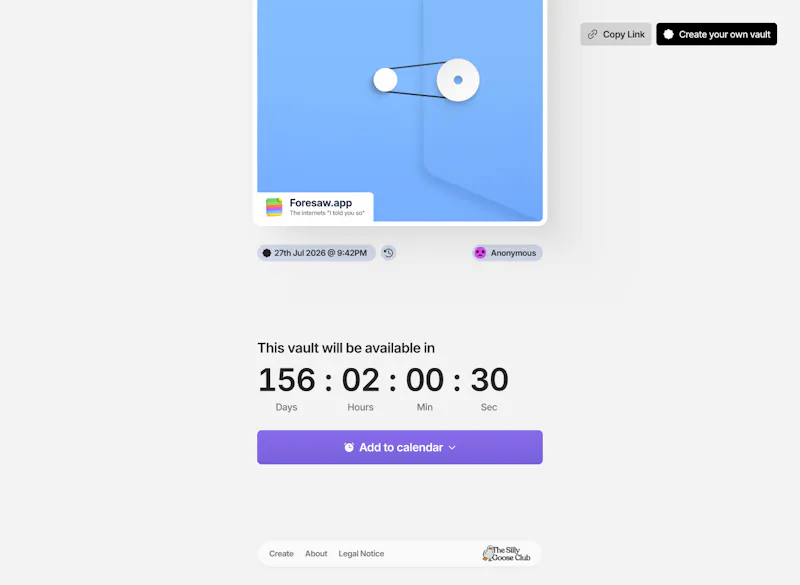 Foresaw.app screenshot 4