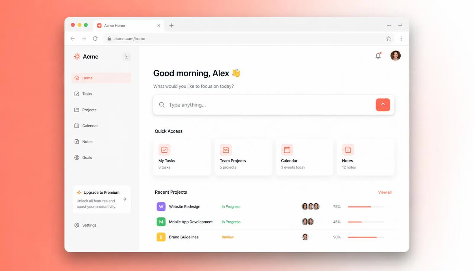TaskMind AI screenshot 1