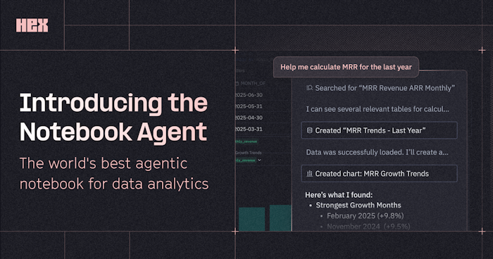 Hex Notebook Agent产品图