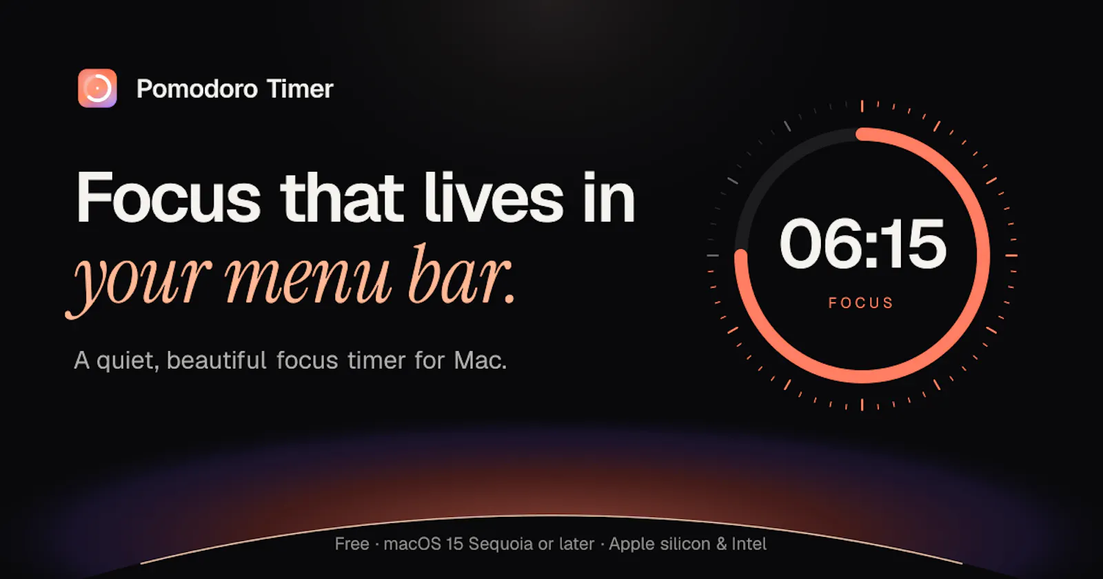Pomodoro Timer - Increase Focus screenshot 1