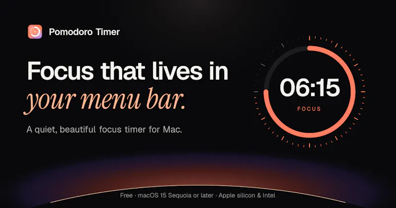 Pomodoro Timer - Increase Focus screenshot 1
