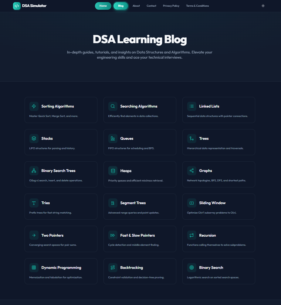 DSA Simulator gallery image