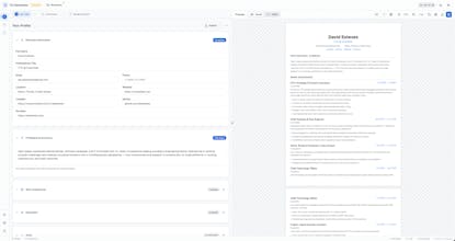 CV Builder gallery image