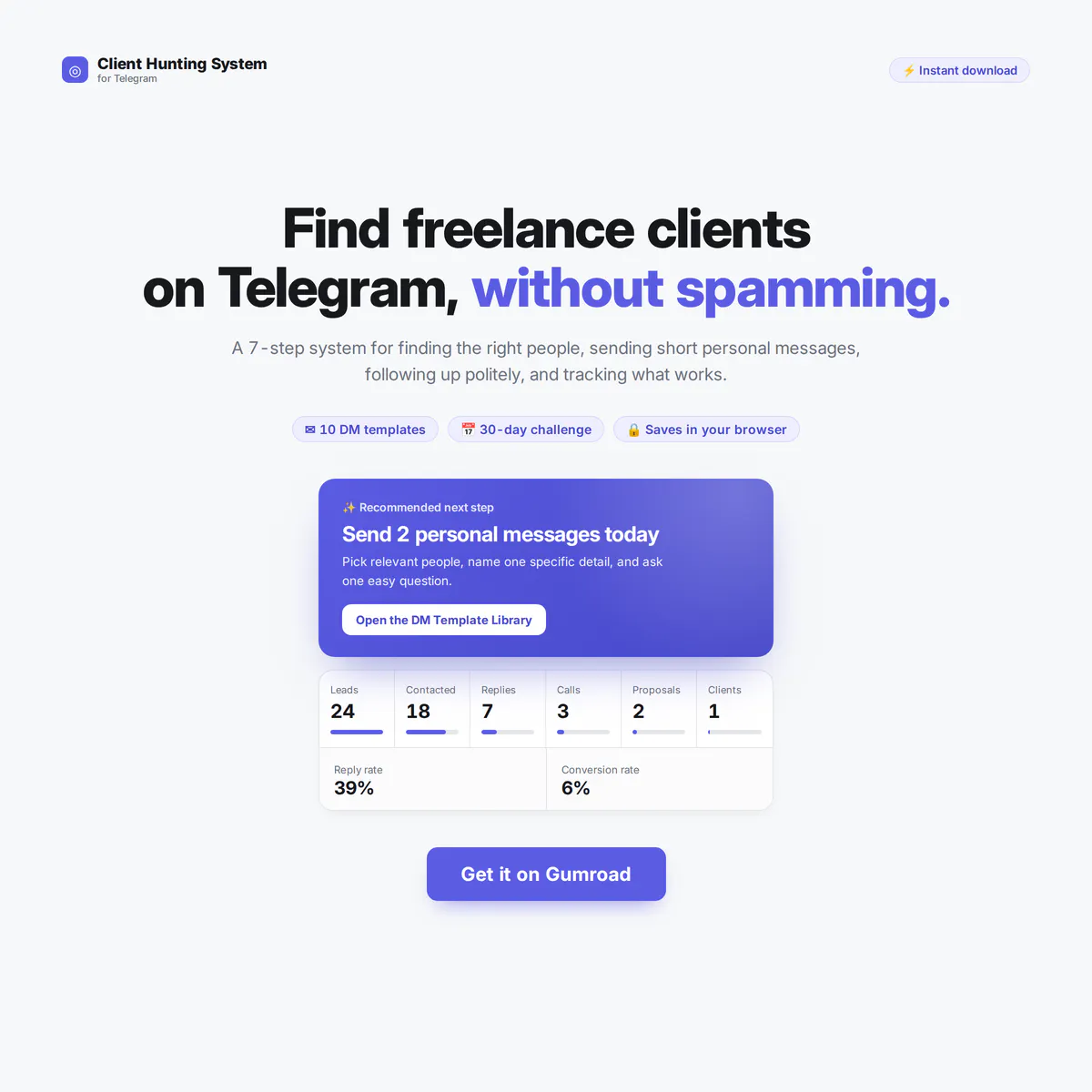 Client Hunting System