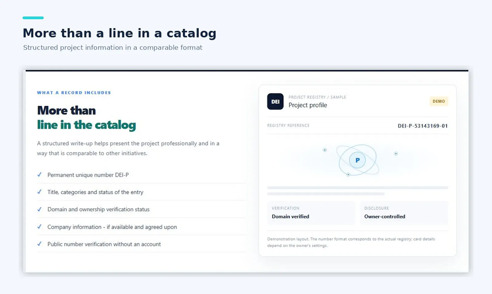 DEI Internet Project Registry screenshot 7