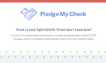 Pledge My Check image