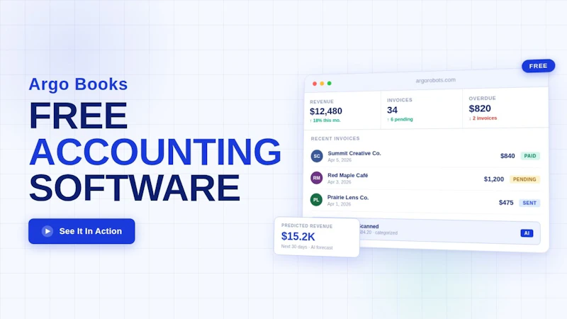 Argo Books screenshot 1 (video preview)