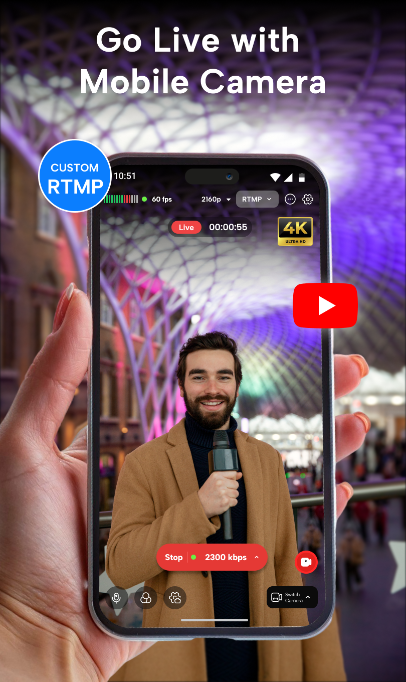 StreamyCam: Mobile Streaming Studio gallery image