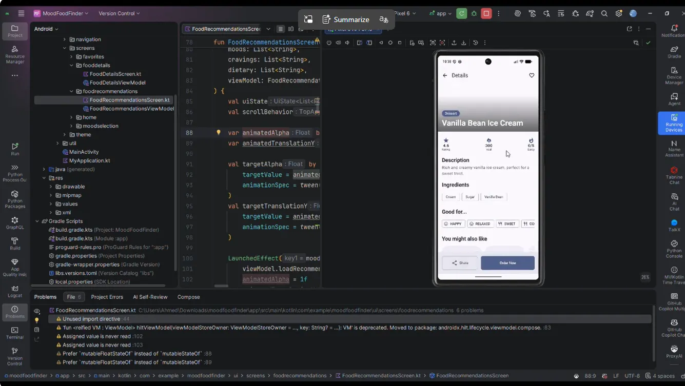 ai android app builder gallery image