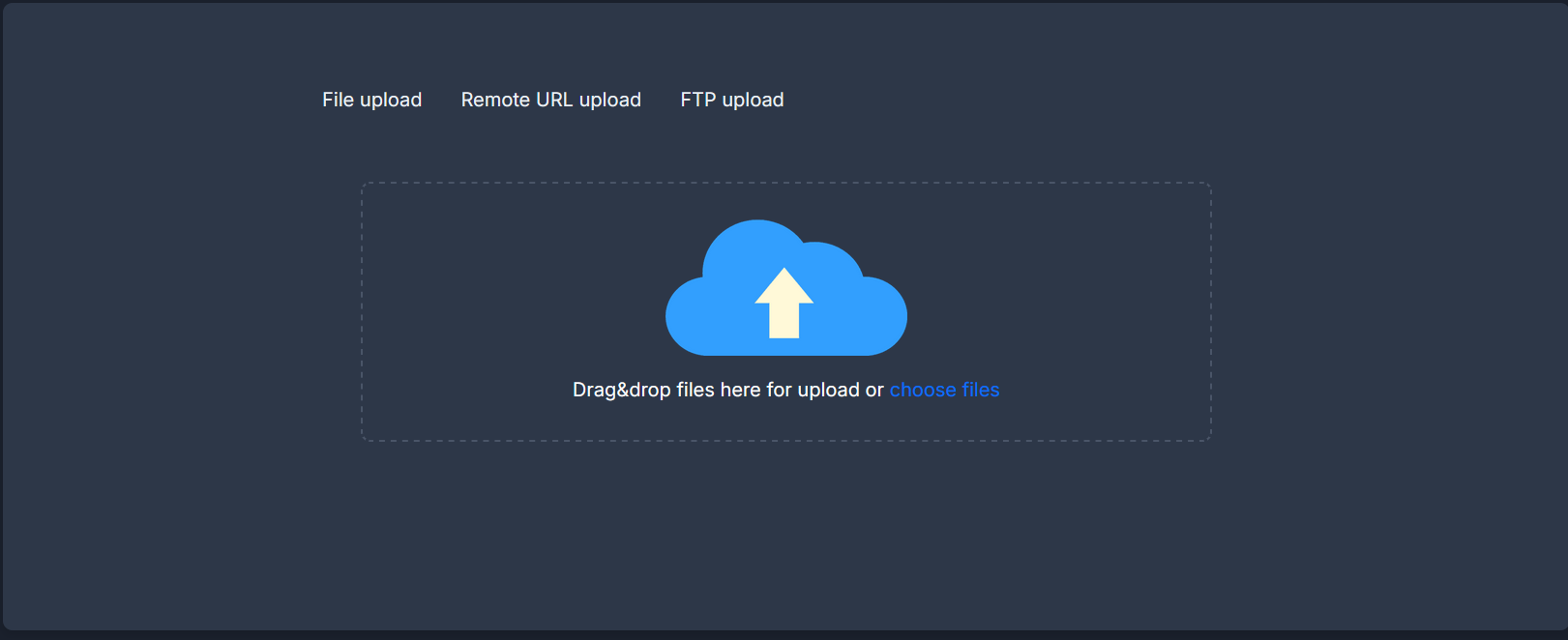 filezz.cloud - Main product screenshot demonstrating key features and user interface