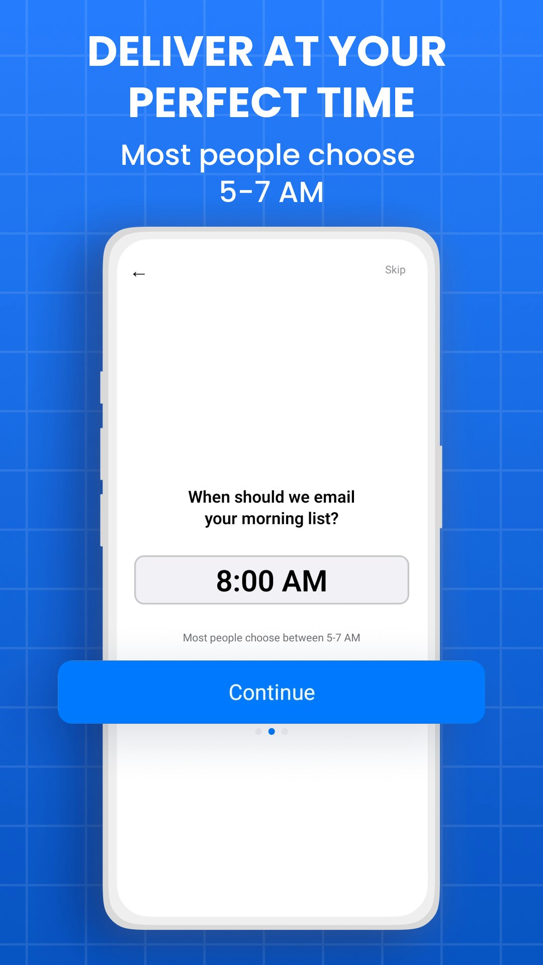 TodoTomorrow - Screenshot 4 showing product features and functionality