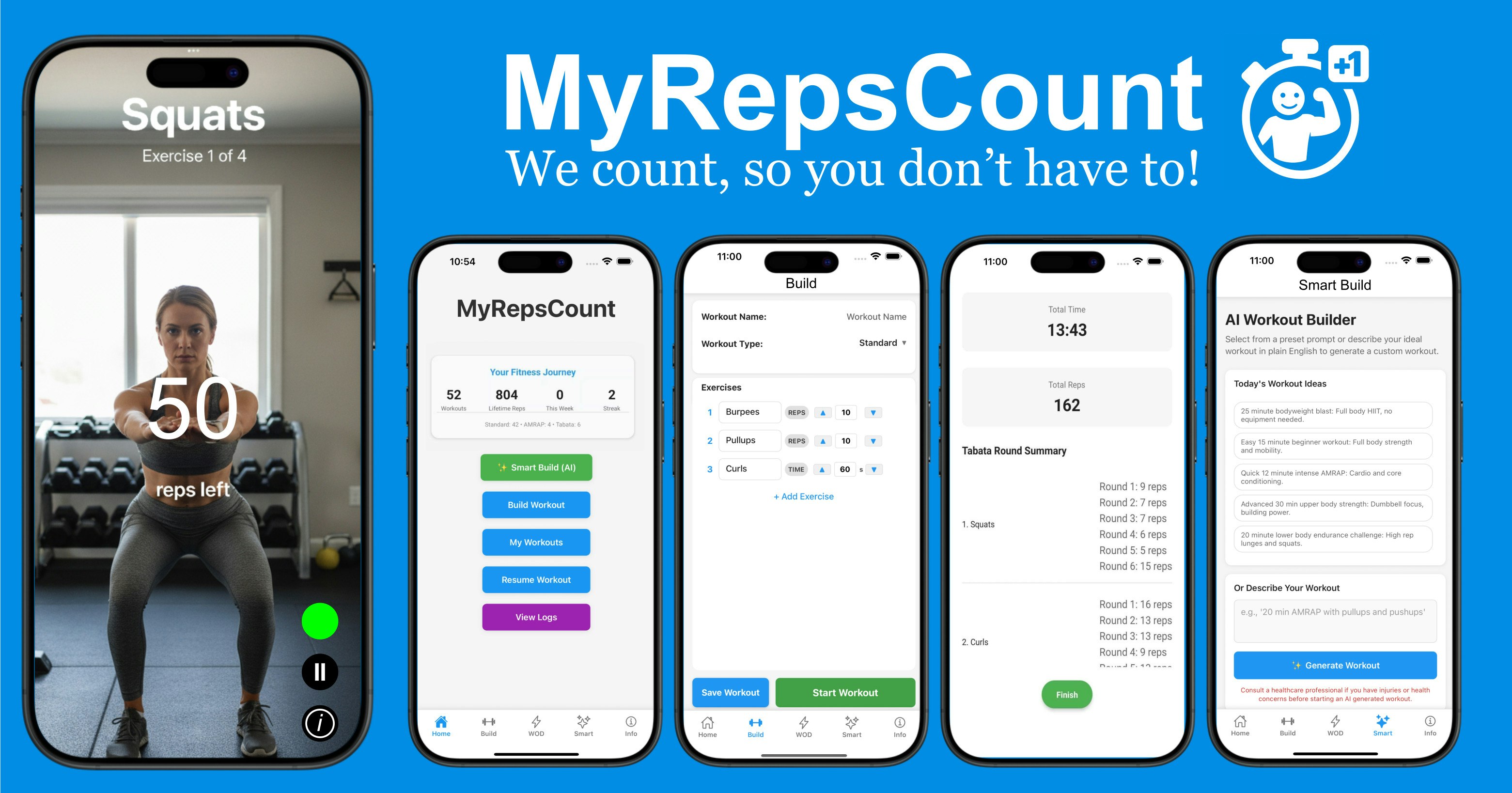 MyRepsCount Rep and Workout Tracker gallery image