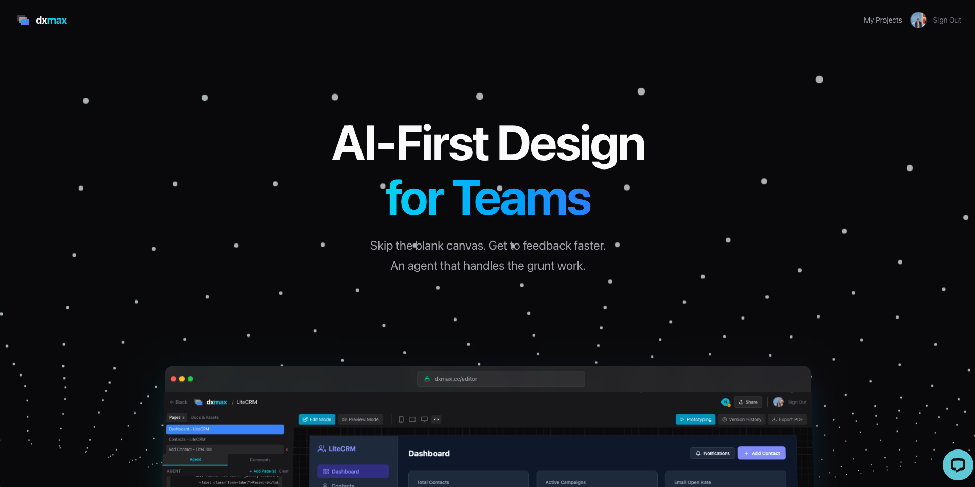 dxmax - Main product screenshot demonstrating key features and user interface