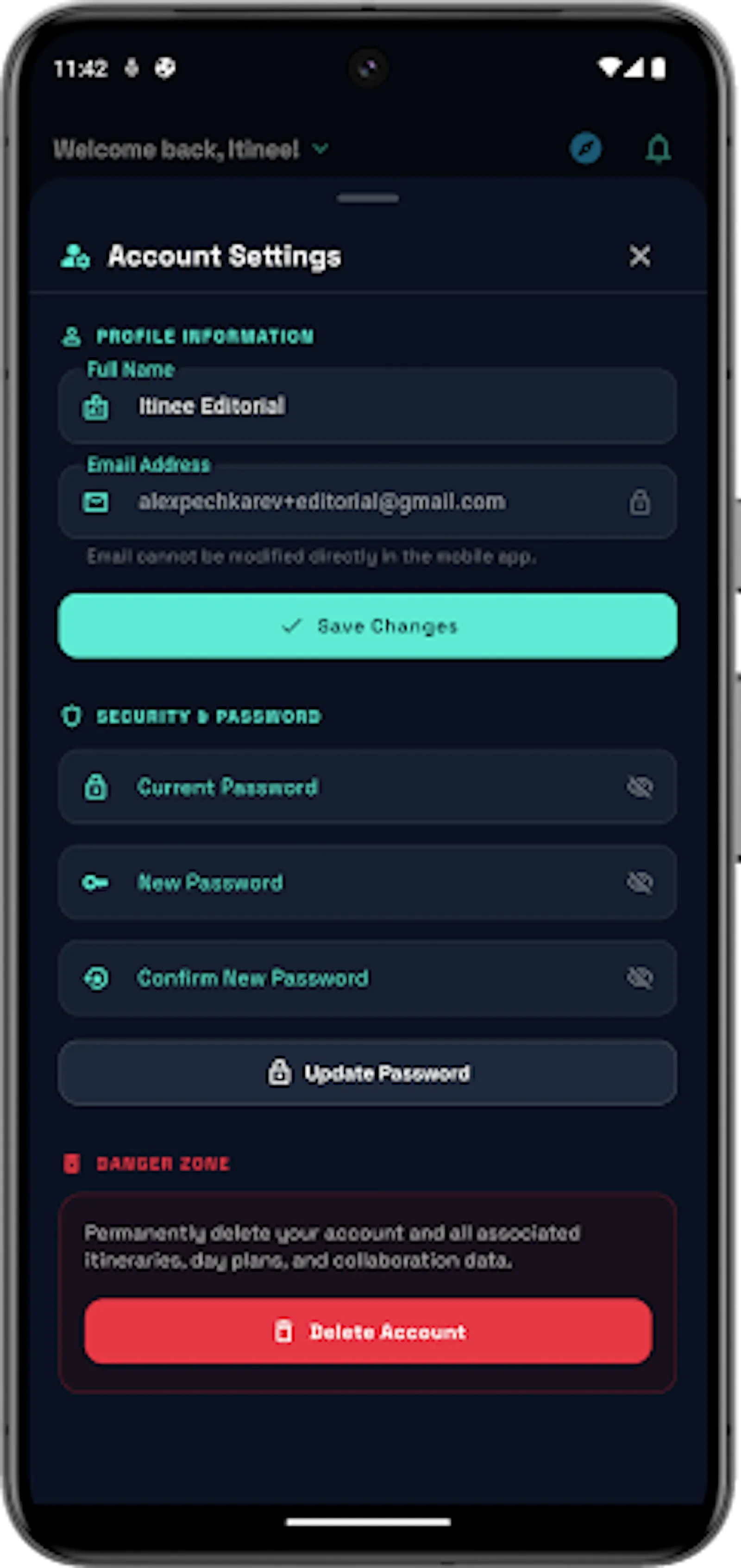 Itinee - Travel Day Planner screenshot 5