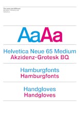 DigitalFirst | Typography gallery image