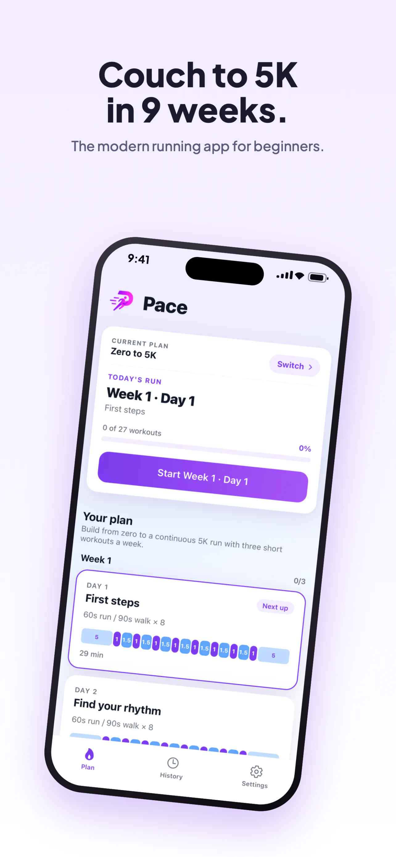 Pace: Couch to 5K Run Coach gallery image