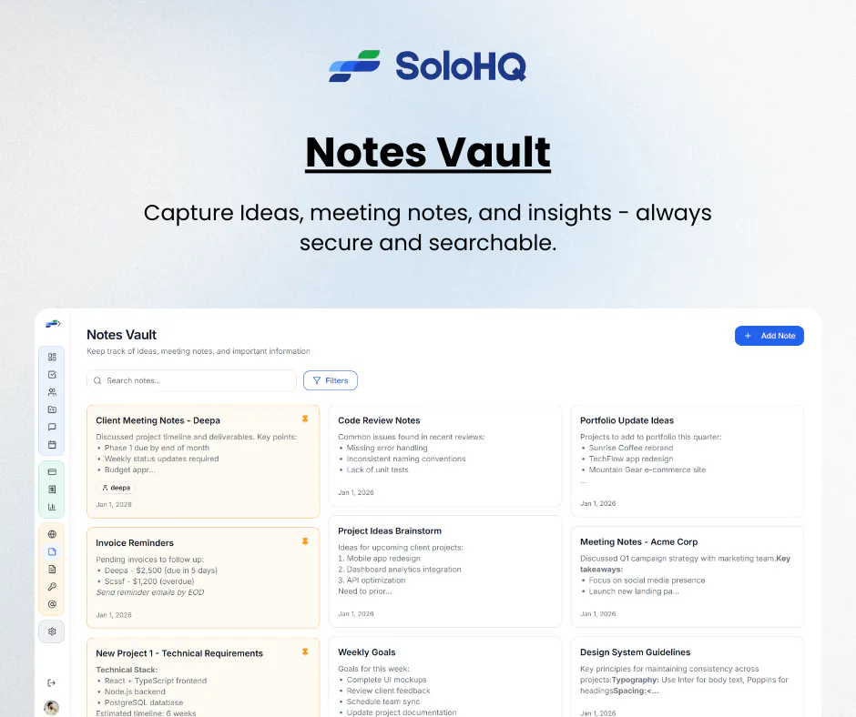 SoloHQ gallery image