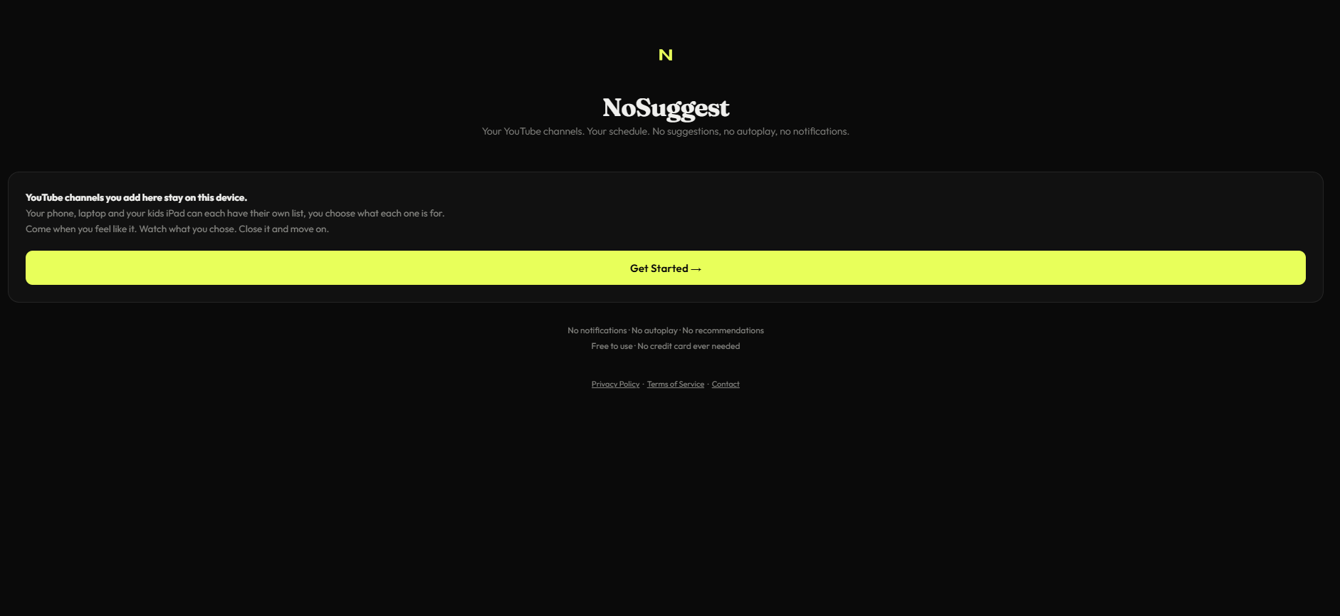 NoSuggest gallery image