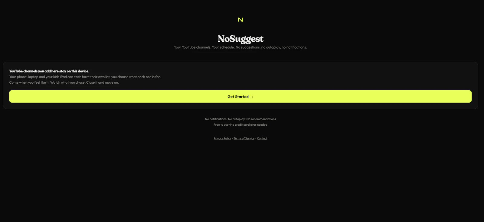 NoSuggest screenshot 7