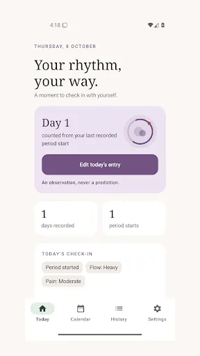 Luma: Private Period Diary gallery image