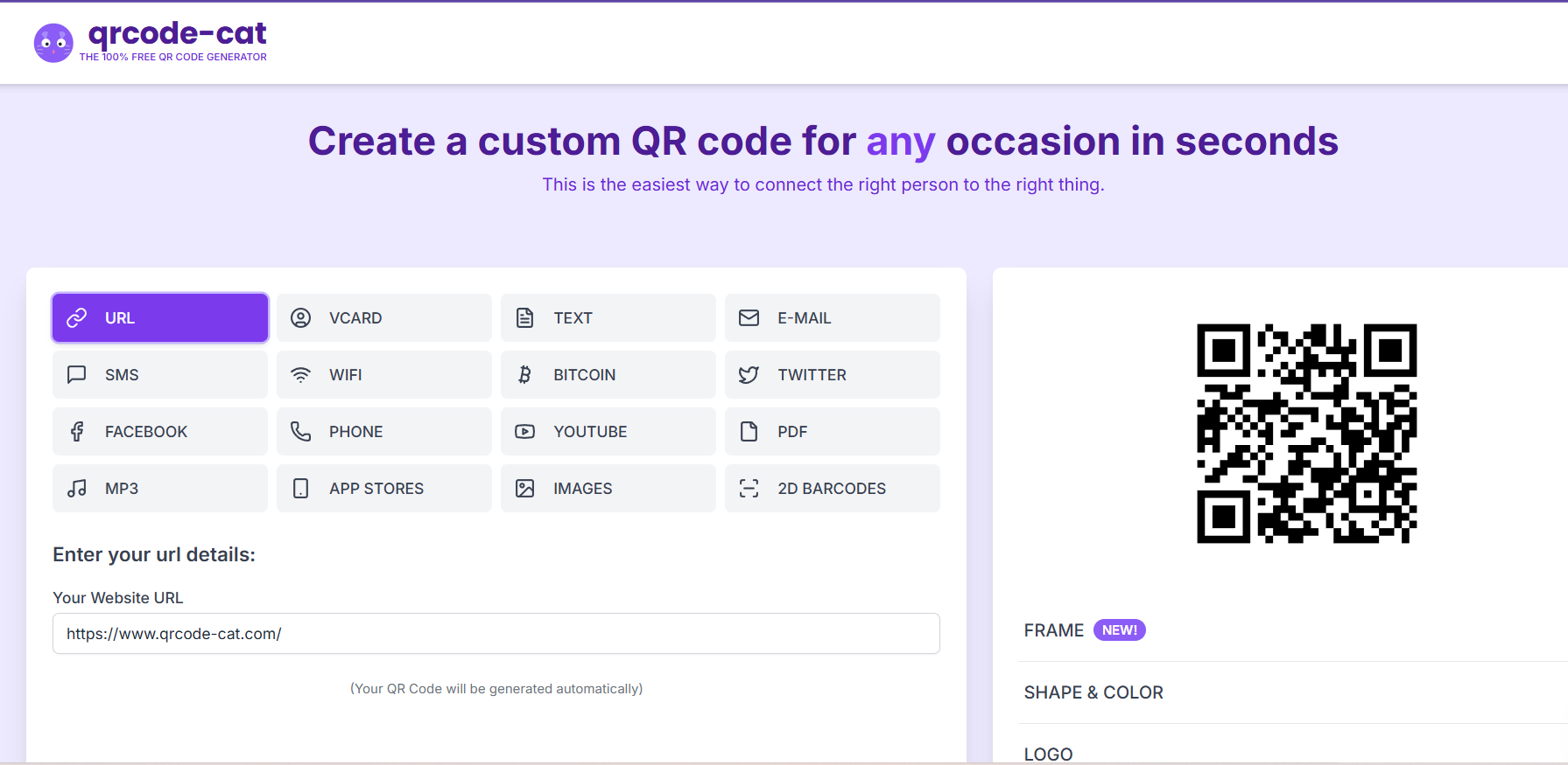 qrcode-cat - qrcode-cat - Free QR Code Generator media 1