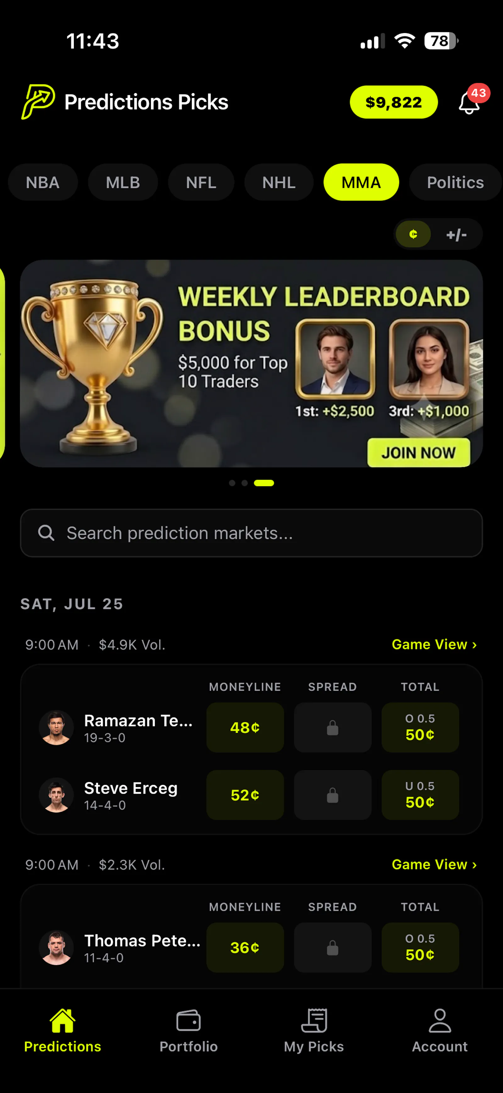 Predictions Picks screenshot 17