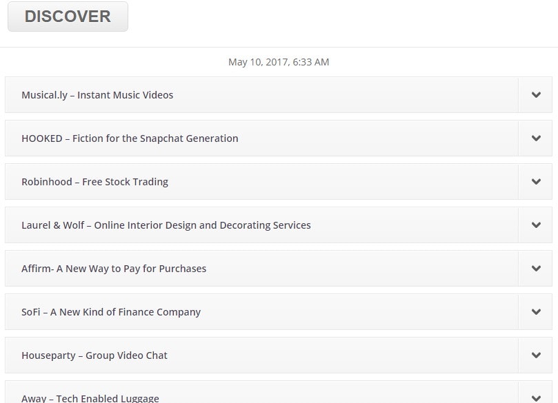 Discovering Apps 2.0 gallery image