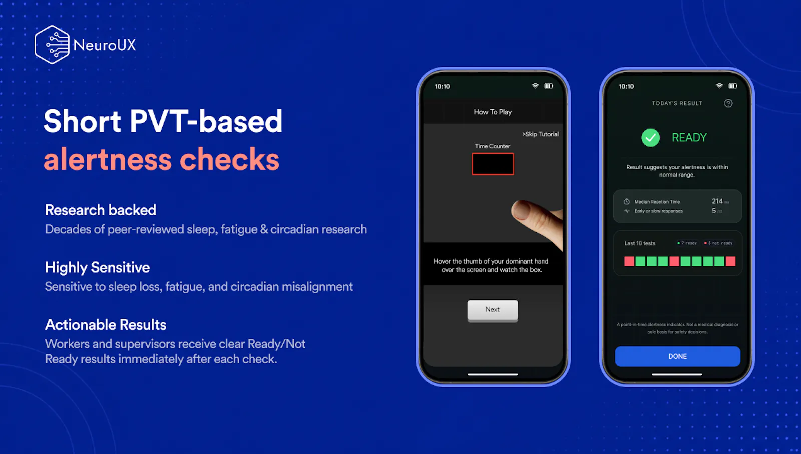 Fatigue Monitoring Platform screenshot 4