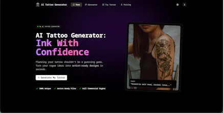 AI Tattoo Generator gallery image