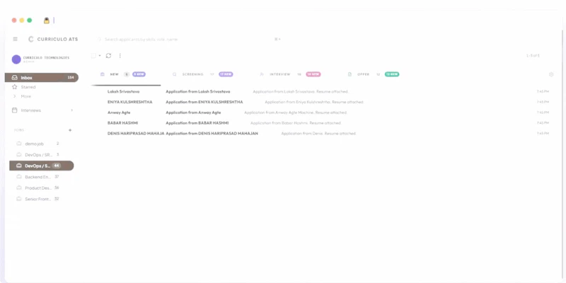 Curriculo ATS screenshot 2