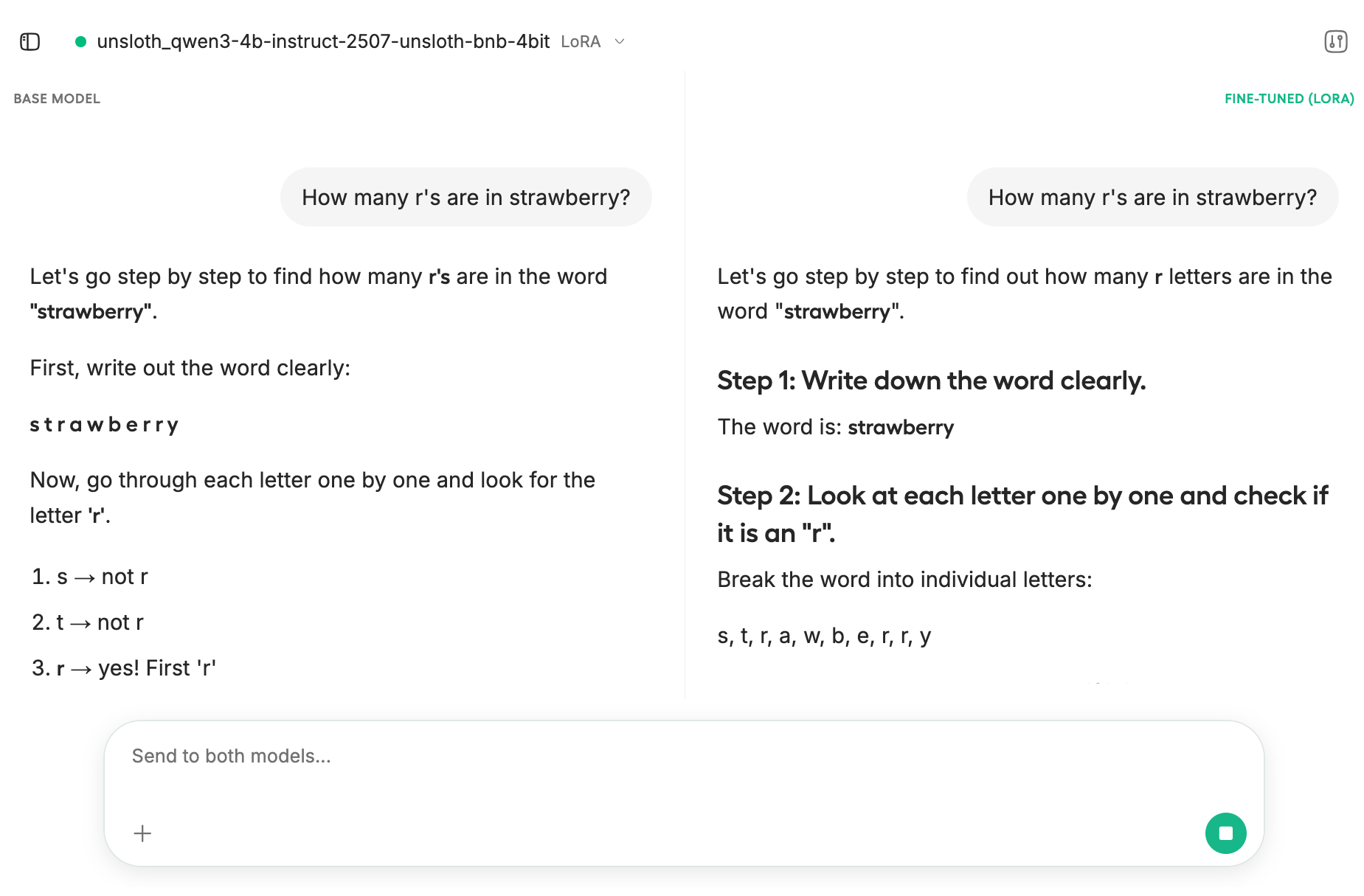 Unsloth Studio gallery image