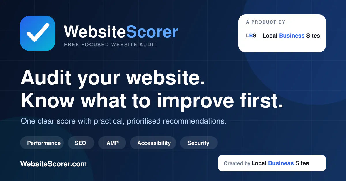 Website Scorer gallery image