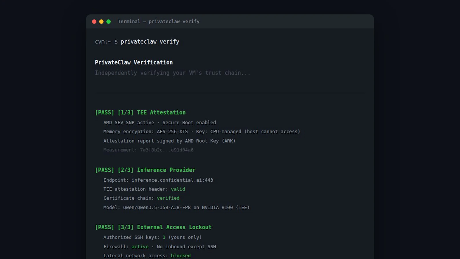 PrivateClaw screenshot 4