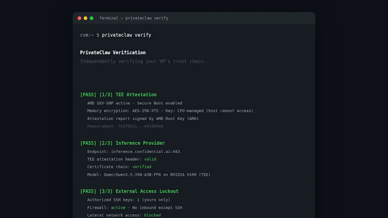PrivateClaw screenshot 4