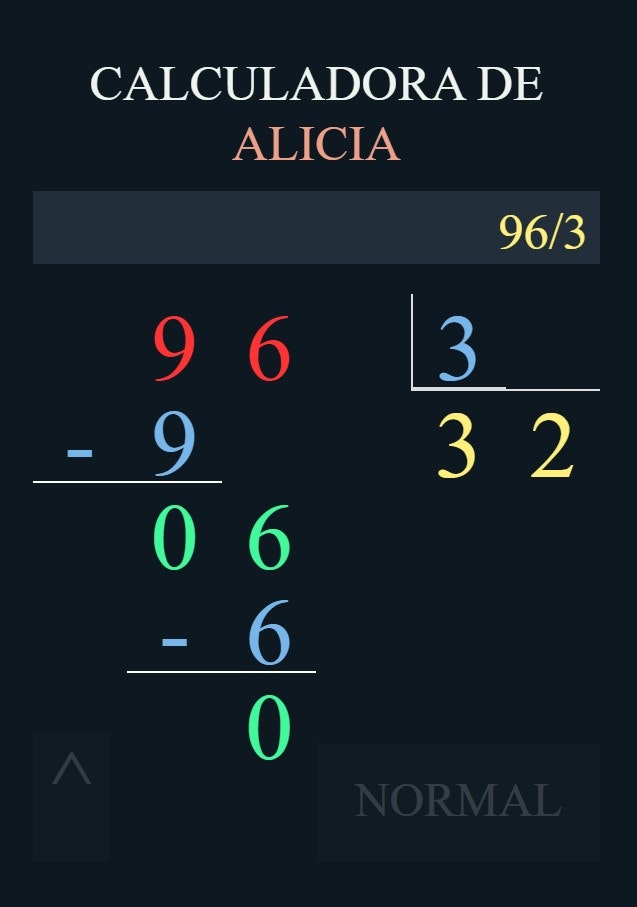 Calculadora de Alicia media 1