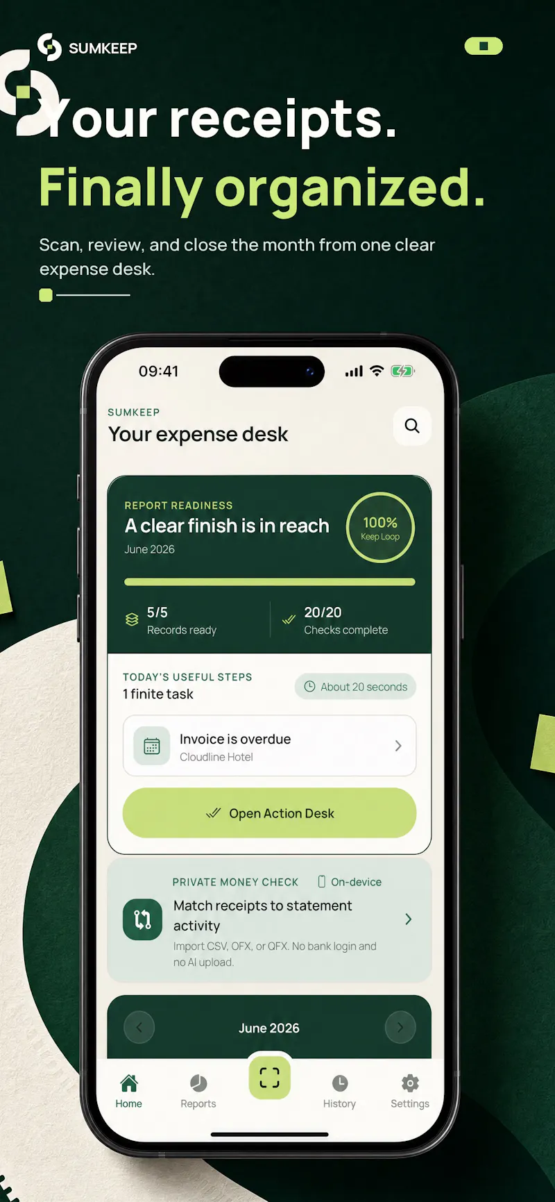 SumKeep Receipt Scanner screenshot 4